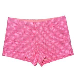 💙💖 Lilly Pulitzer Pink Gingham Barclay Shorts Preppy Coastal
